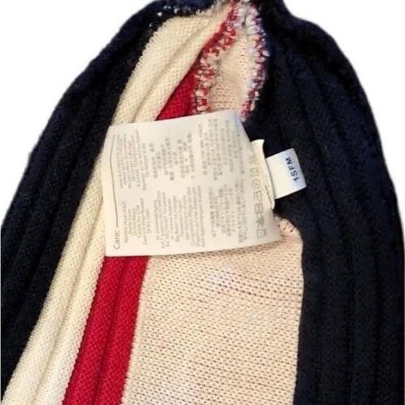 Smartwool Beanie Logo graphic Merino Wool Mens Red White Blue One Size - Picture 10 of 10